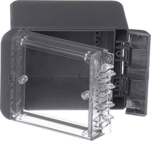 Bopla Bocube Outdoor-Gehäuse aus Polycarbonat in Graphitgrau RAL 7024, B/T/H: 90 x 113 x 80 mm - Bild 1