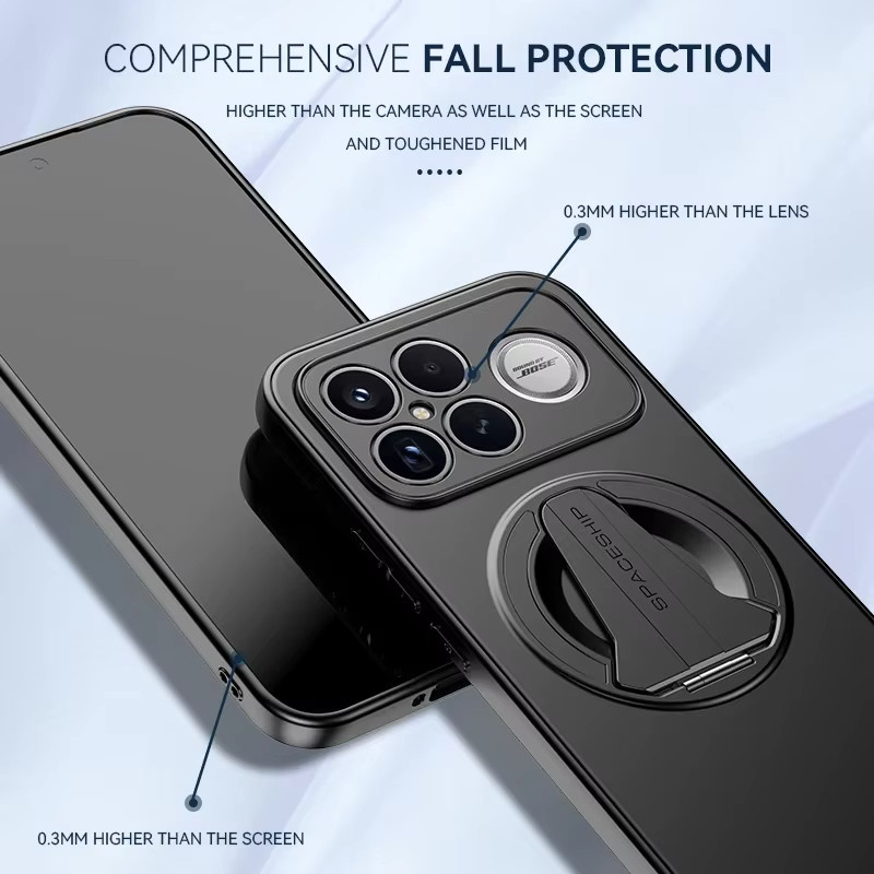 Magnetische PC Hard Cover Schutzhülle für Xiaomi POCO F8 Ultra und POCO F8 Pro mit kabelloser Ladefunktion in Schwarz und Silber - Bild 5
