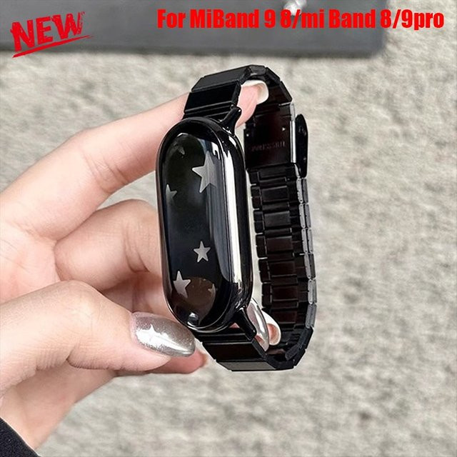 CAOWTAN Uhrenarmband Edelstahl, Schwarz, Unisex - Bild 1