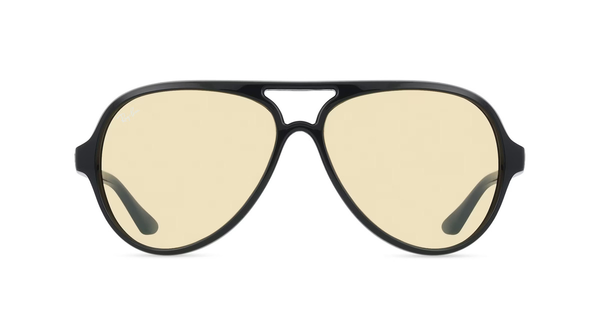 Ray-Ban RB4125 Sonnenbrille Aviator, Vollrand, Kunststoff, Herren, schwarz - Bild 1