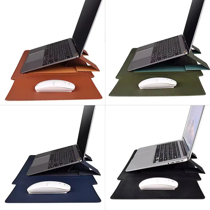 Apple Laptop-Taschenhalter mit Innentasche in Grün, passend für 13,3, 14, 15,6 und 16 Zoll - Bild 2