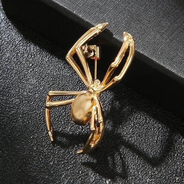 YIRAN Jewelry Spinnenbrosche, Gold, Unisex - Bild 1