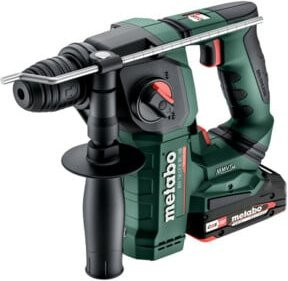 Metabo Akku-Bohrhammer mit 18 V Li-Ion Akku in Grün - Bild 1