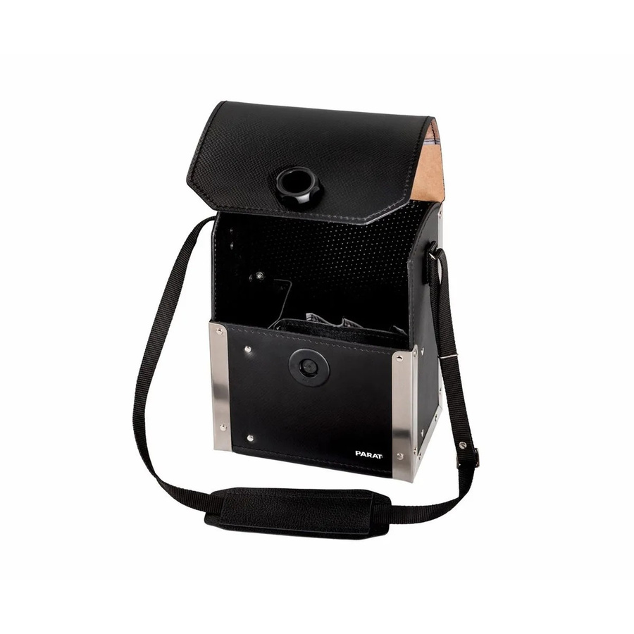 Parat Top Line Werkzeugtasche aus Rindleder mit Magnetverschluss, Schwarz, B: 23,0 cm, T: 14,0 cm, H: 30,0 cm - Bild 2