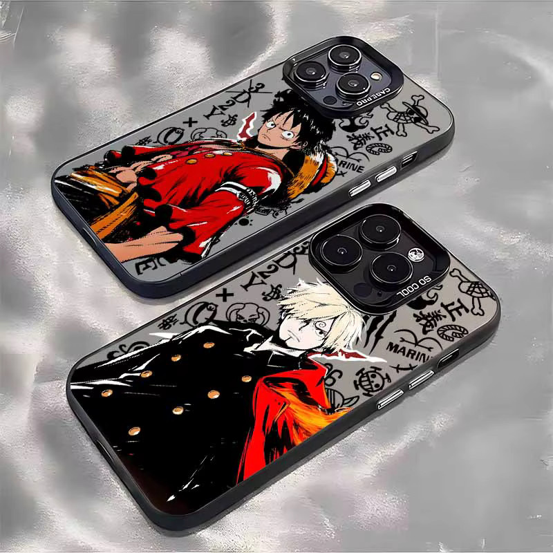 ONE PIECE Silikonhülle für Apple iPhone 12 bis iPhone 17 Pro Max Plus in Bunt - Bild 2