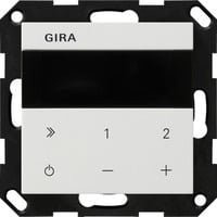 Gira Unterputz-Internetradio mit WLAN und Bluetooth in Reinweiß seidenmatt - Bild 1
