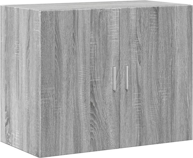 vidaXL Wandschrank Grau Sonoma aus Holzwerkstoff B/T/H: 80 x 42,5 x 64 cm - Bild 1