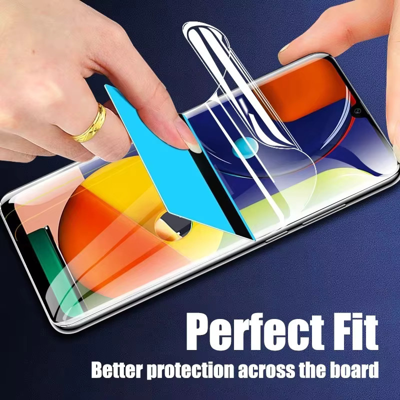 4er Pack Hydrogel Displayschutzfolie transparent für Samsung Galaxy S24 Ultra S23 S22 Plus S21 FE S20 - Bild 4