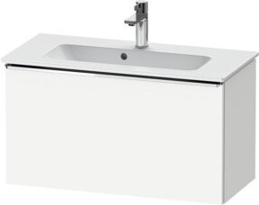 Duravit Waschtischunterschrank D-Neo Compact, weiß, wandhängend, B/T/H: 81 x 37,2 x 44 cm - Bild 1