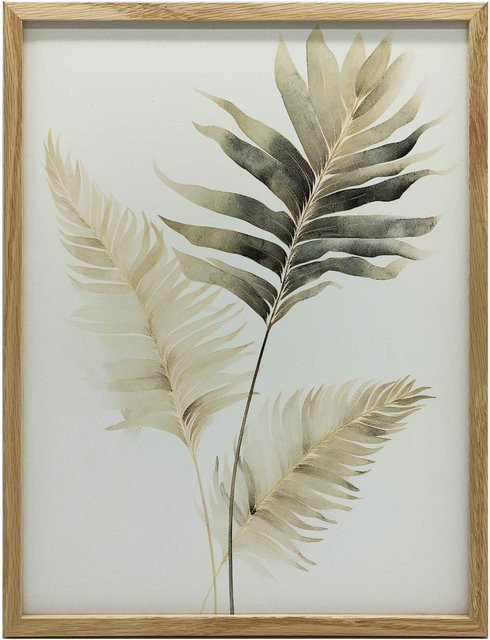 Premium Leinwand mit exotischen Palmen von iKable auf Keilrahmen, Breite: 50 cm, Höhe: 70 cm - Bild 1