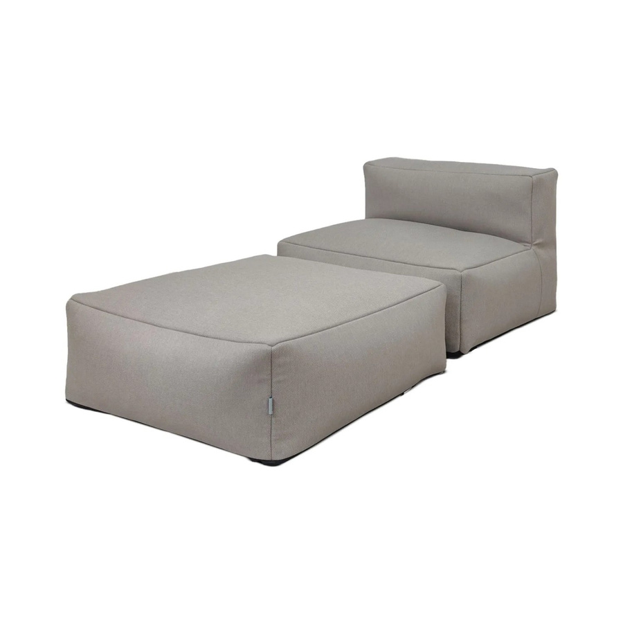 osoltus Ida Premium Modular Lounge 2tlg. Axroma Olefin Charcoal Grau - Bild 2
