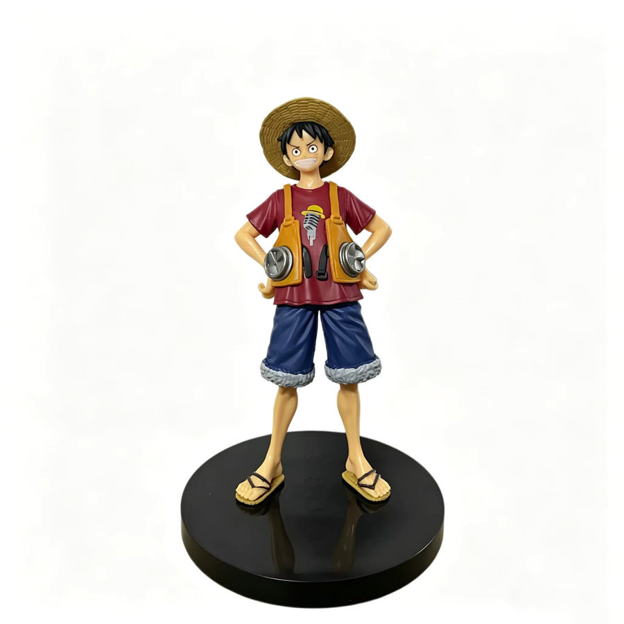 Bandai One Piece Anime Figur Luffy RED Kinoversion Statue, Höhe: 16 cm, Multicolor - Bild 3