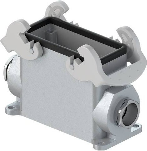 Wieland Electric 73.334.6435.0 Gehäuseunterteil in Silber aus Aluminium - Bild 1