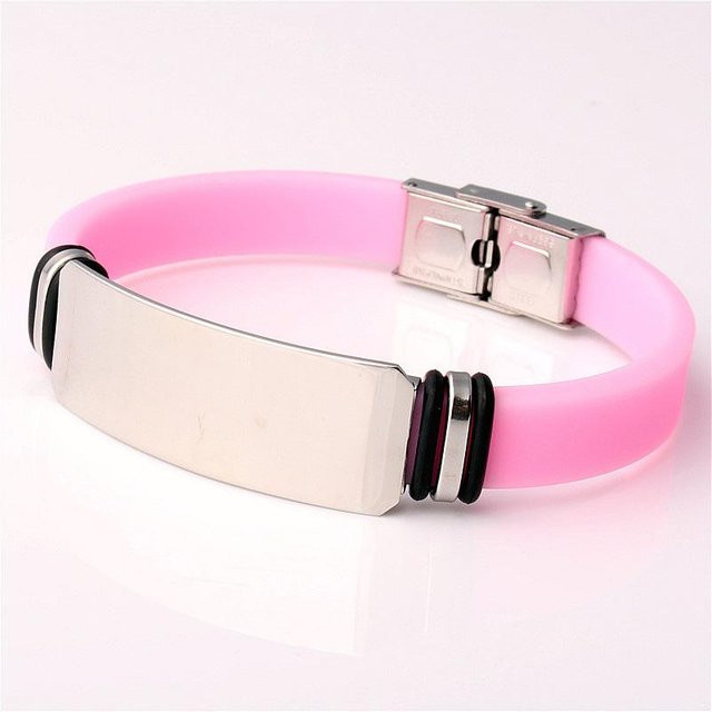 Allbestart Armband, Edelstahl, Schwarz, Unisex - Bild 1