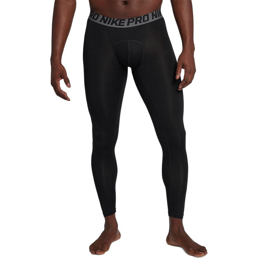 Nike Kompressions-Fitnesshose Herren, Schwarz, M - Bild 3