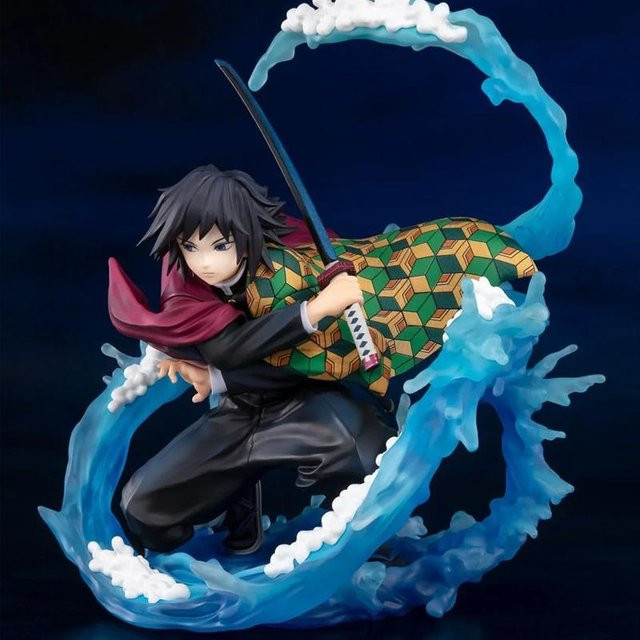 Anime Giyu Tomioka Wasseratmung Null Figur, blau, ab 14 Jahren - Bild 1