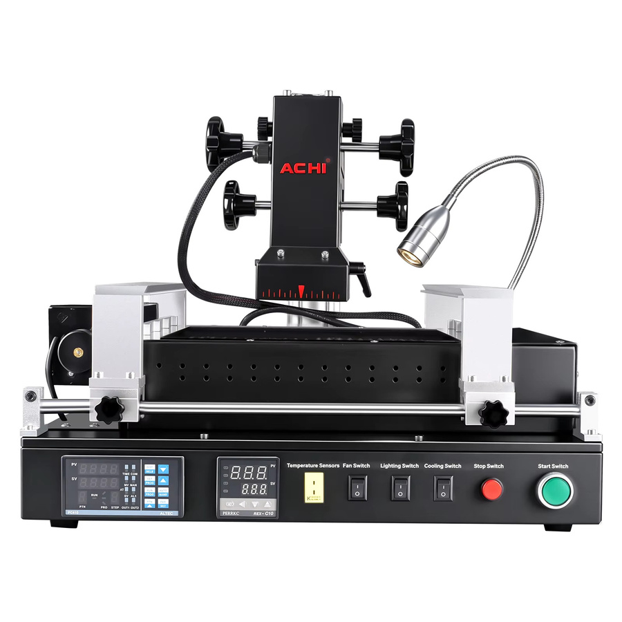 ACHI PRO SC Infrarot-BGA-Reworkstation für BGA-Reparaturen in Schwarz - Bild 2