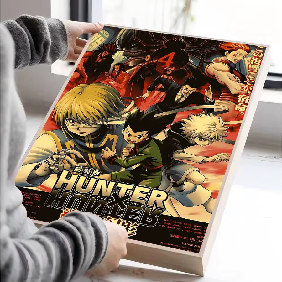 Beast Kingdom Anime Hunter X Hunter Classic Movie Whitepaper Poster, wasserfester Aufkleber in Multicolor, B/H: 15 x 10 cm - Bild 3
