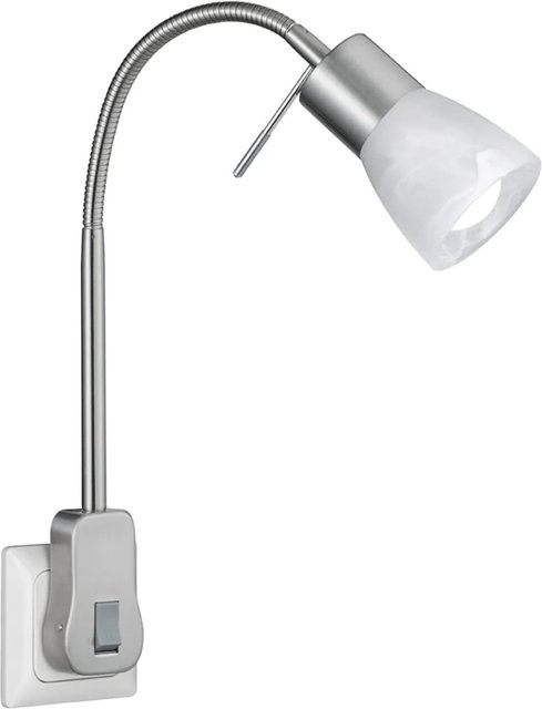 Trio Strahler Levisto Nickel matt B: 400 mm, T: 47 mm, H: 230 mm - Bild 1