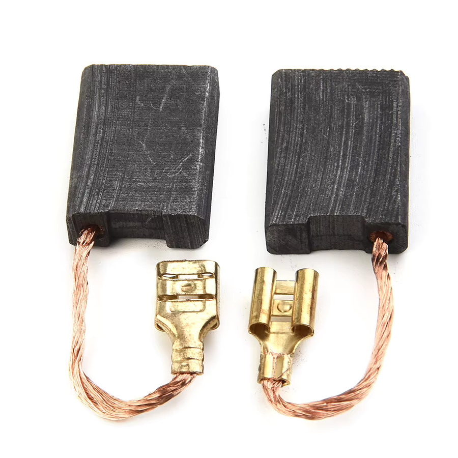 Bosch Kohlebürsten-Set für GWS20-230 H Motor-Winkelschleifer, 10 Stück, Schwarz, B: 6,3 mm, T: 16 mm, H: 22 mm - Bild 3