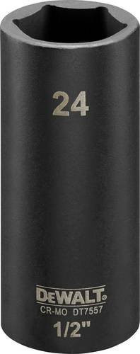 DEWALT DT7557-QZ Steckschlüssel Lang 24mm 1/2 Zoll schlagfest - Bild 1