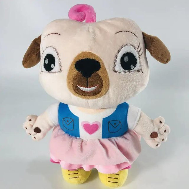 Yiran Health & Beauty Chip und Kartoffel Plüschtiere, Mops Hund und Maus, Plüschtier - Bild 1