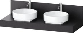 Duravit Konsole Balcoon in Weiß, B/T/H: 140 x 55 x 37 cm - Bild 1