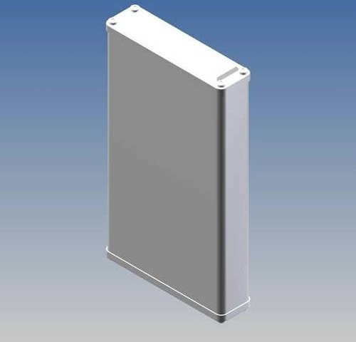 TEKO Universal-Gehäuse MTK6110.1 aus Aluminium in Silber, B/T/H: 113 x 66 x 18 cm - Bild 1