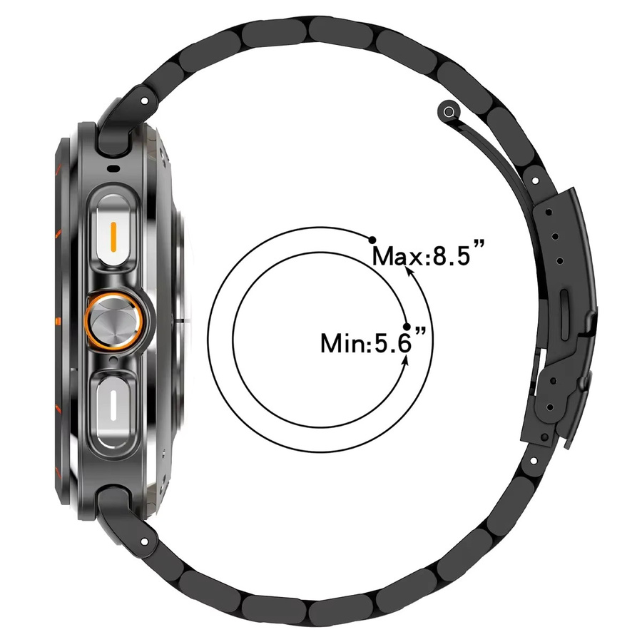 CHIICSMART Uhrenarmband Edelstahl, silver, Samsung Galaxy Watch Ultra 47mm - Bild 2