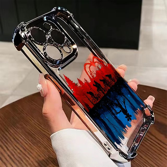 Handyhülle im Stranger Things TV-Drama Design für Xiaomi Redmi Note 15 14 Plus 13 13R 12 Turbo 11 11T Pro 15C 14C 13C 5G 12C 14S 12S 4G A5, mehrfarbig - Bild 1