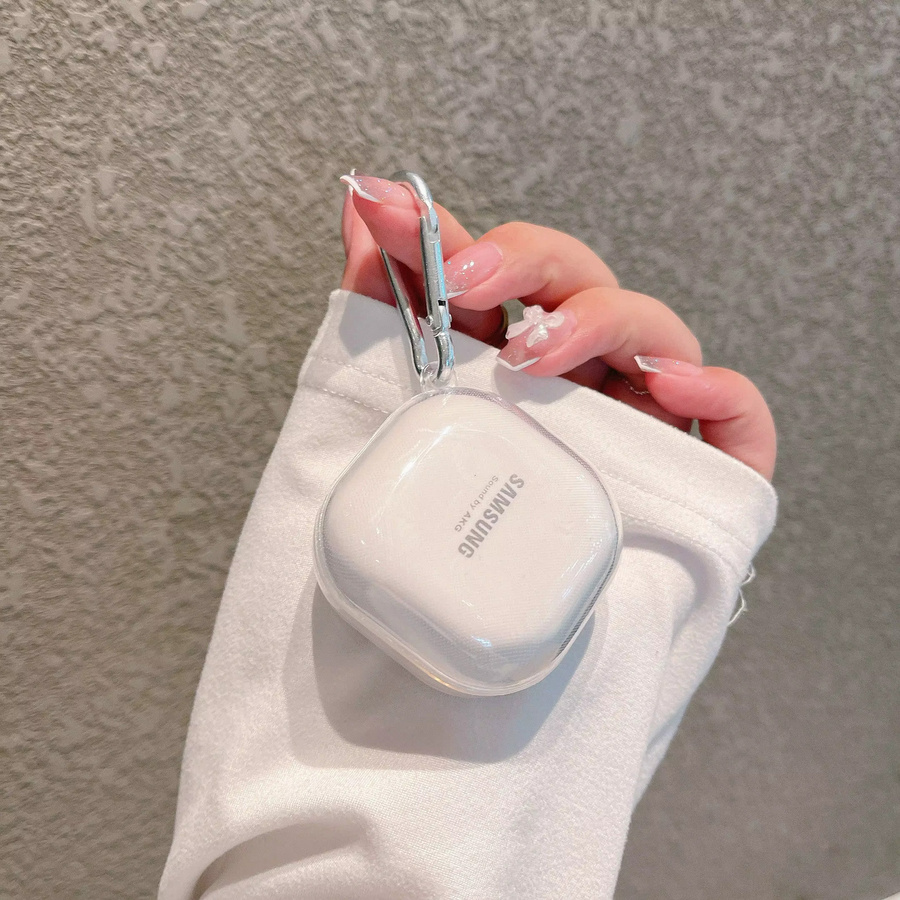 Transparente TPU Kopfhörerhülle für Samsung Galaxy Buds Live, Buds 2 Pro und Buds FE - Bild 2