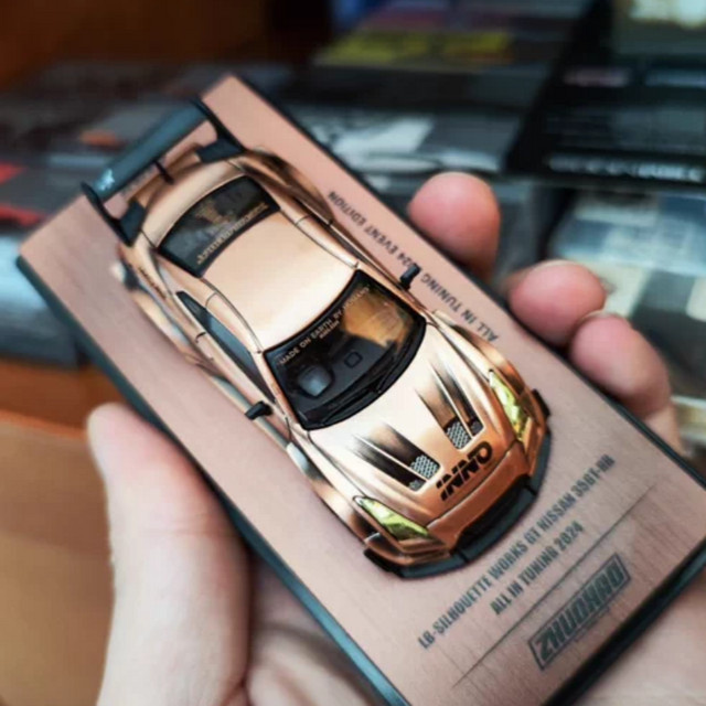 INNO GT-R (R35) LBWK SUPER SILHOUETTE 2024, Automodell, 1:64, Metall - Bild 1
