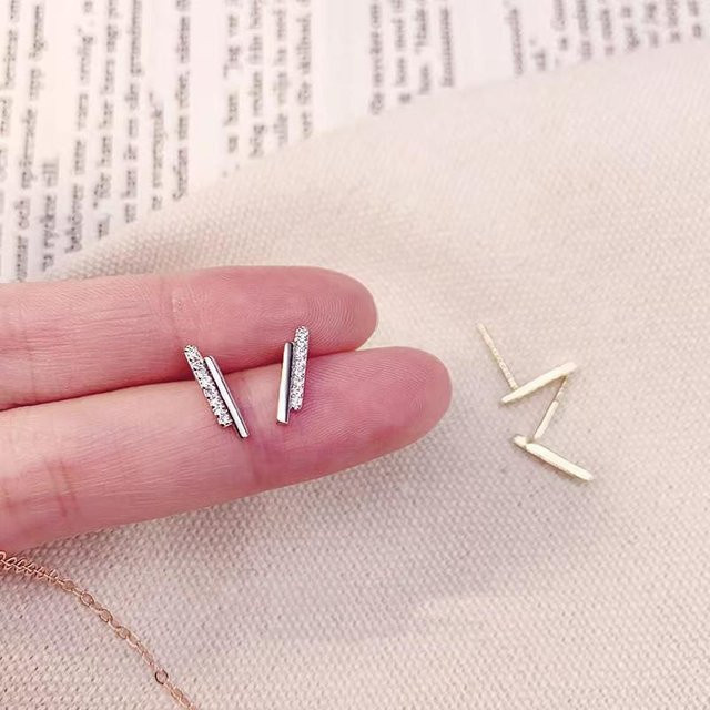 Lucky Star Jewelry Ohrstecker 925 Silber, Zirkonia, Damen - Bild 1