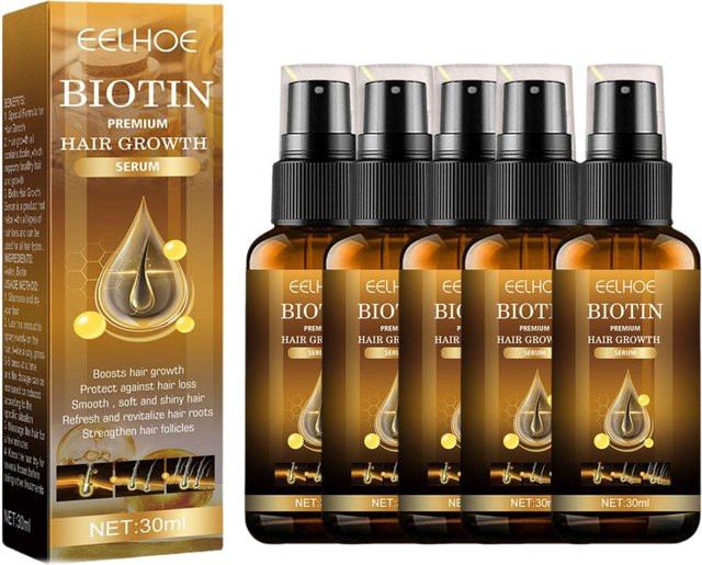 Biotin Anti-Haarausfall-Spray, 30 ml, Unisex - Bild 1
