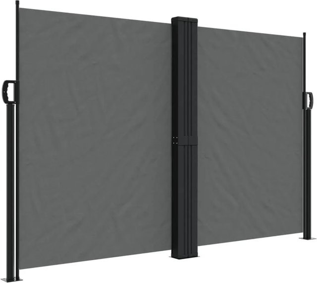 vidaXL Seitenmarkise ausziehbar Anthrazit B: 1000 cm, H: 160 cm - Bild 1