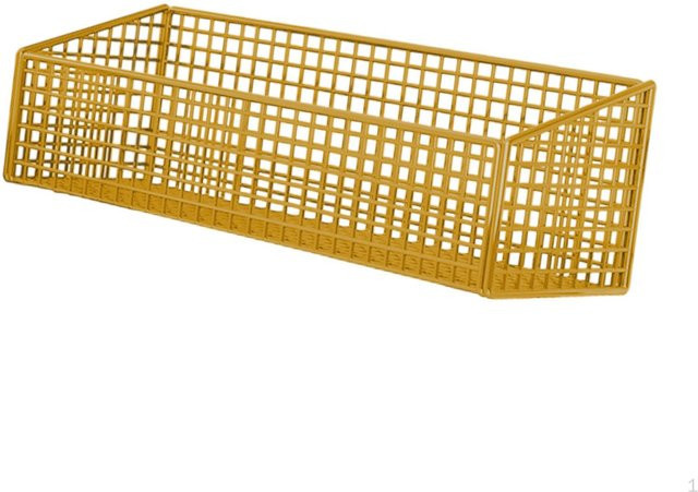 SunshineTek Hängekorb Wandmontage aus Metall als Obst und Gemüse Organizer in Gold - Bild 1