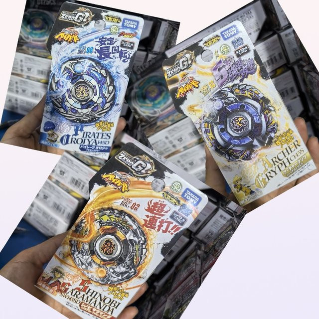 Takara Tomy Shinobi Saramanda BBG-02, Ausdauer-/Verteidigungs-Hybridtyp Beys - Bild 1