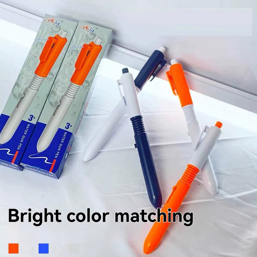 Wassersprüh-Kugelschreiber als Scherzartikel mit schwarzer Tinte in Multicolour - Bild 2