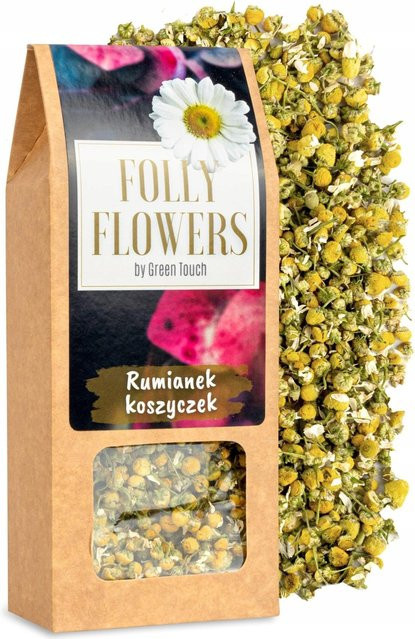 Green Touch Kräutertee Kamille getrocknet, gerebelt 20 g - Bild 1