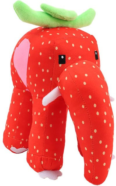 Steal A Brainrot Erdbeer Elefant Plüschtier, Rot, ab 3 Jahre - Bild 1
