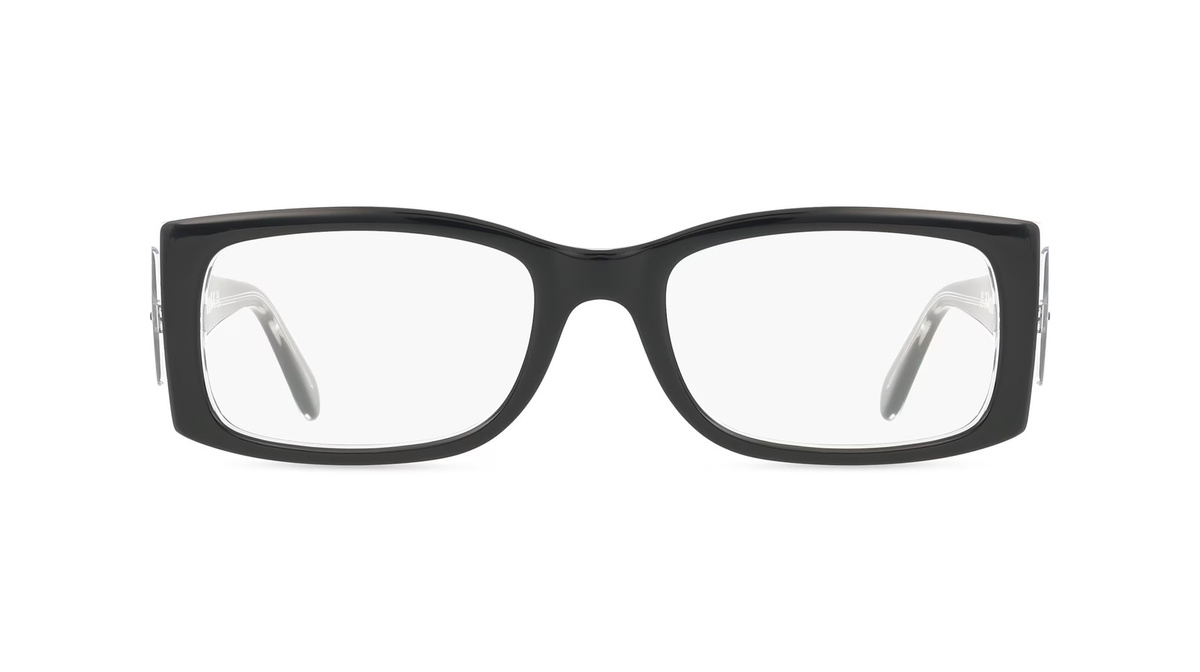 Ray-Ban RX5434 Korrektionsbrille, Vollrand, Quadratisch, Acetat, Damen, schwarz transparent - Bild 1