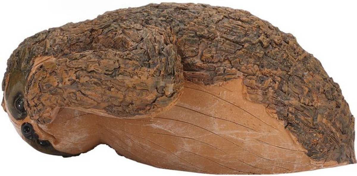 GoolRC Faultier-Skulptur aus Kunstharz in Braun, handbemalte Deko-Figur für Außenbereich, B/T/H: 22 x 10 x 14,5 cm - Bild 1