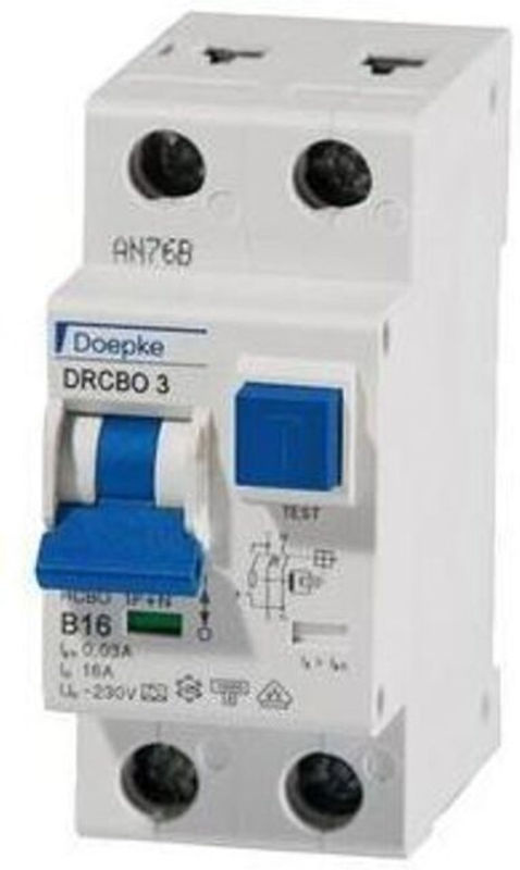 Doepke FI/LS-Kombination RCBO DRCBO3 B16/0,03/1N-A 16A 0,03A 230V - Bild 2