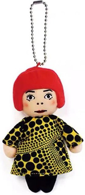 Yayoi Kusama Humanoide Polka-Dot Plüsch Schlüsselanhänger, Unisex - Bild 1