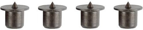 Kwb 530208 Markierspitzen für Holzdübel, 4 Stück, Silber - Bild 1