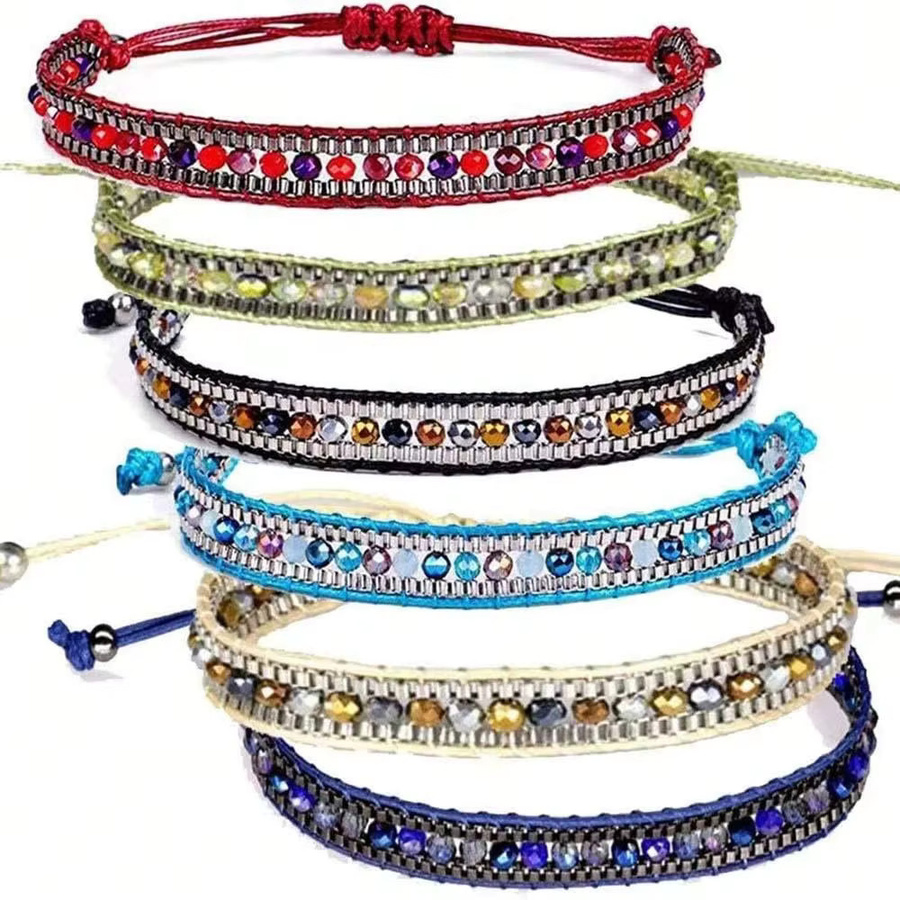 Armband Miyuki-Glas-Rocailles, Damen, verstellbar - Bild 3