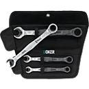 Wera Joker 4 Maul-Ringratschenschlüssel-Satz 4-teilig, Silber, Chrom-Molybdän-Stahl, SW 10-19 mm - Bild 5