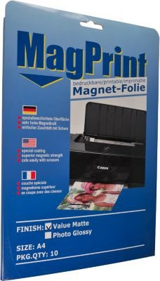 Magnetfolie aus transparentem Vinyl in Matt-Optik - Bild 1