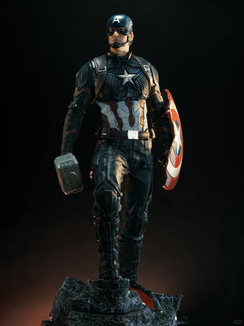 Hot Toys Marvel Avengers Captain America Actionfigur, 40 cm - Bild 1