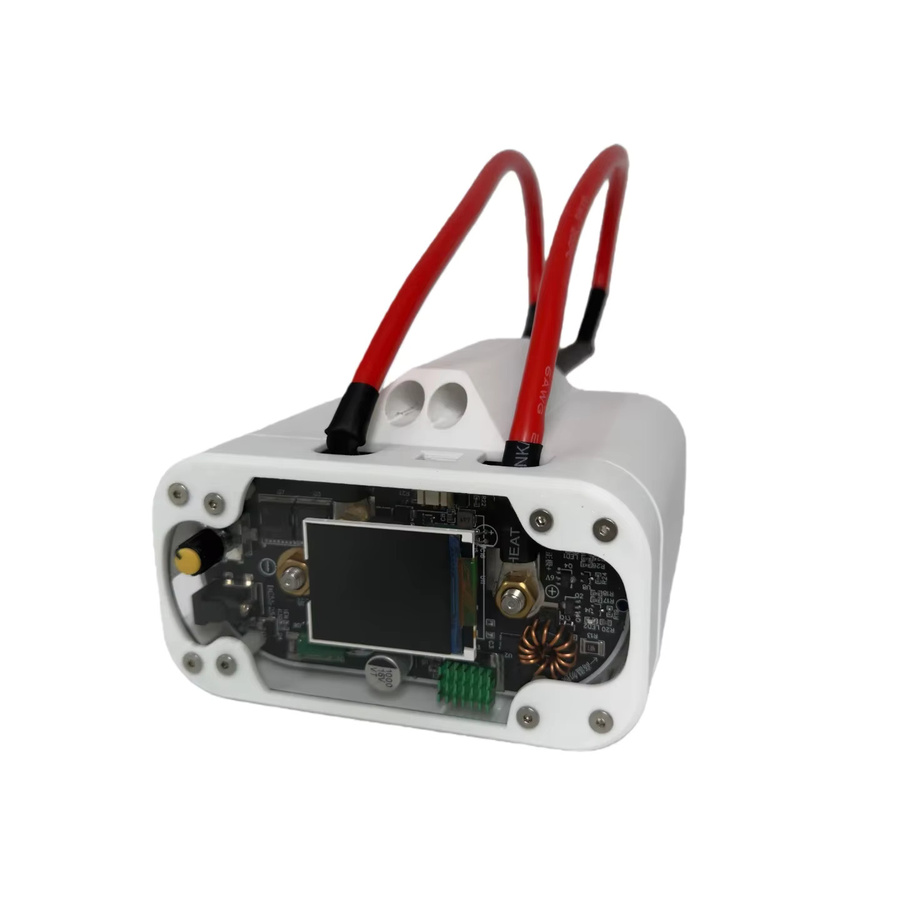TESK Hochleistungs-Dual-Superkondensator-Batterie-Punktschweißgerät 2500 A 6 V in Weiß für 18650 21700 32140 Batterien und 0,1–0,4 mm Nickel DIY - Bild 3